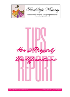 TIPS REPORT - Properly Use Affirmations cover 2021