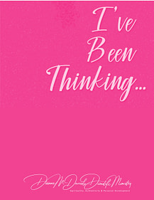 I've been thinking journal cover