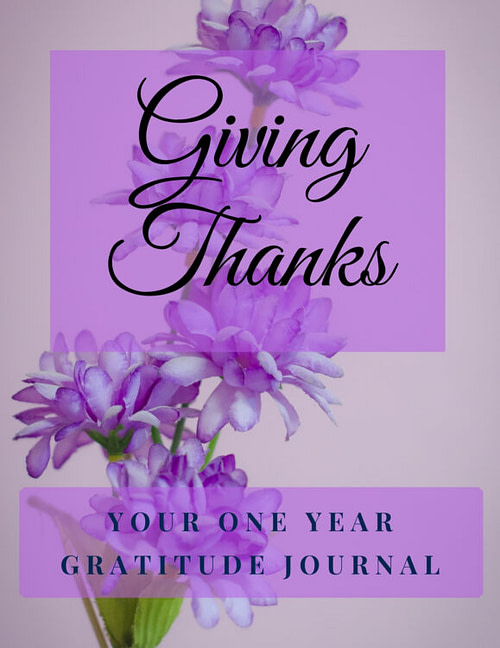 One Year Gratitude Journal Cover