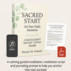 Sacred Start graphic