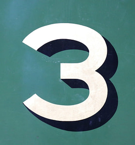 number 3 logo