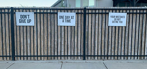 white and black wooden fence
