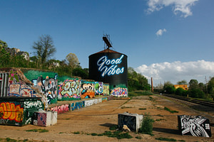 assorted-color concrete buildings