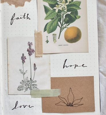 white and brown greeting card