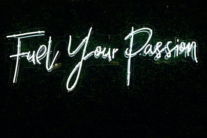 fuel your passion text
