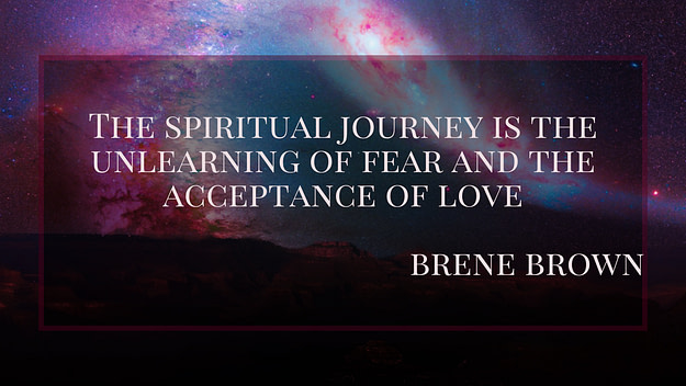 spiritual journey - brene brown quote