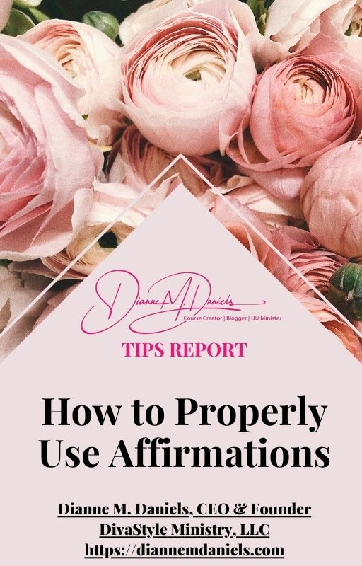 TIPS - How to Use Affirmations cover 2023