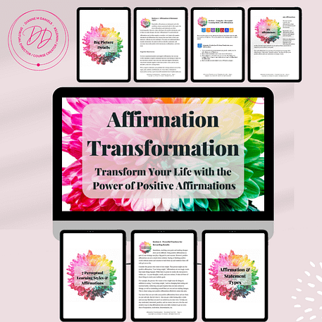 Affirmation Transformation mockup 4